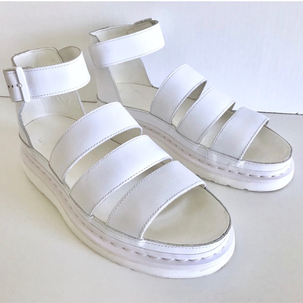 Dr. Martens White Clarissa Sandal